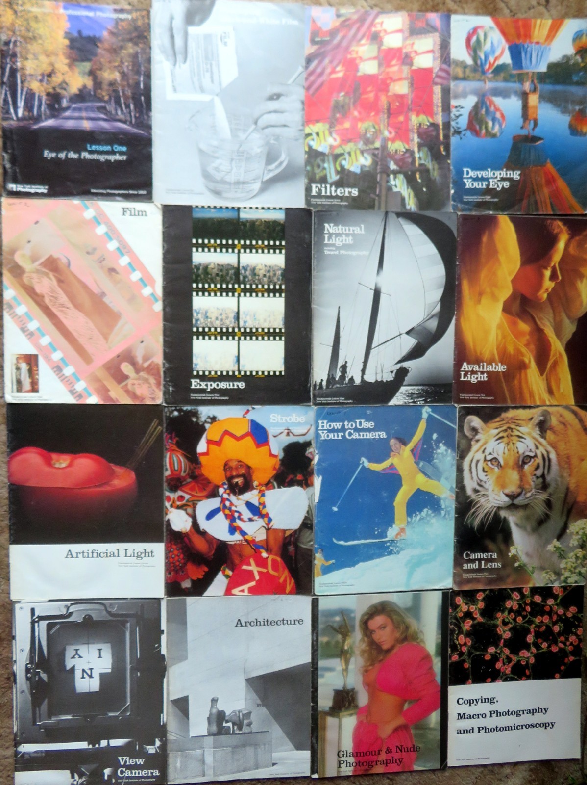 NEW YORK INSTITUTE (NYI) of Photography – 28 Issues in Holder, as pictured. Good