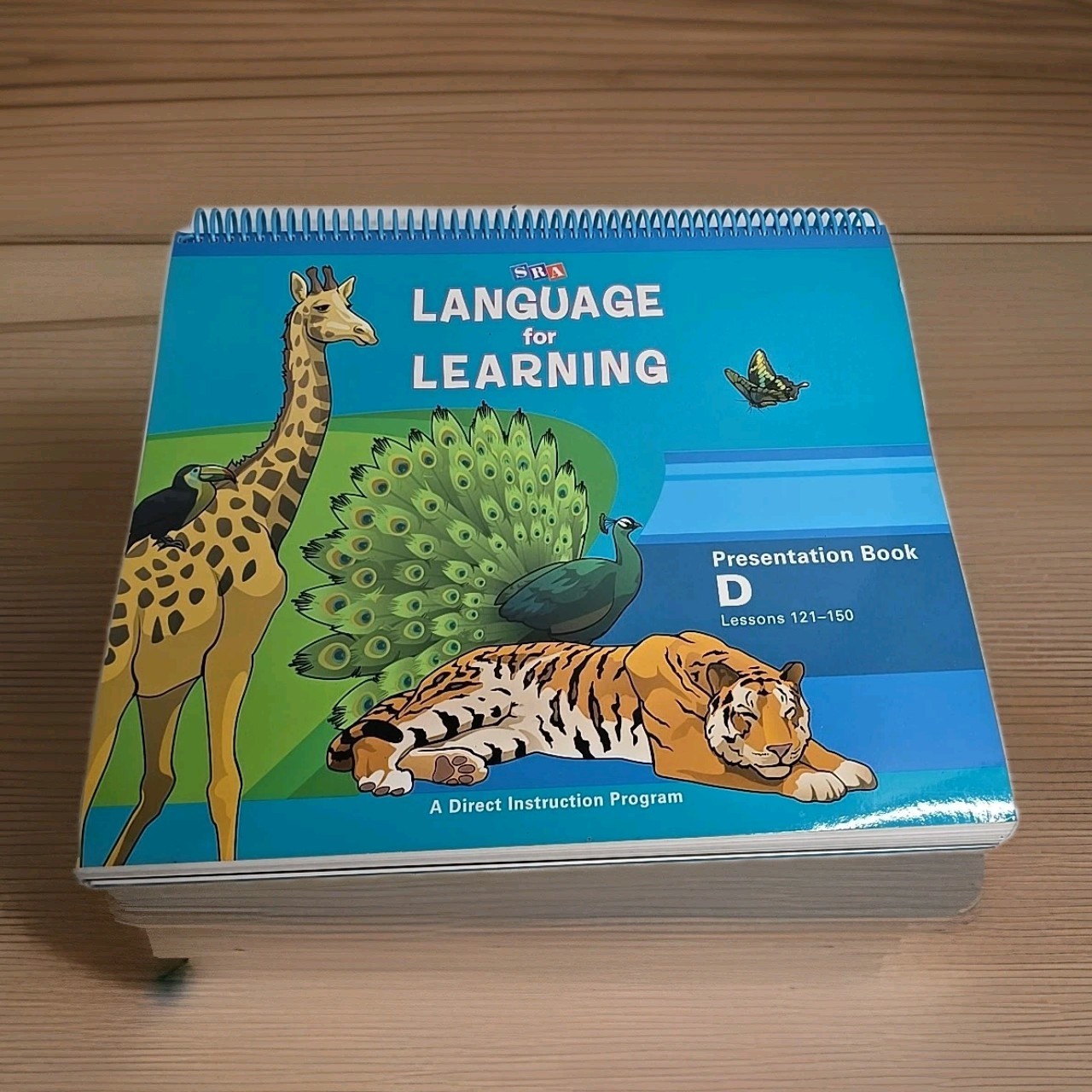 Language for Learning Presentation Book D (English) Spiral New Never Used