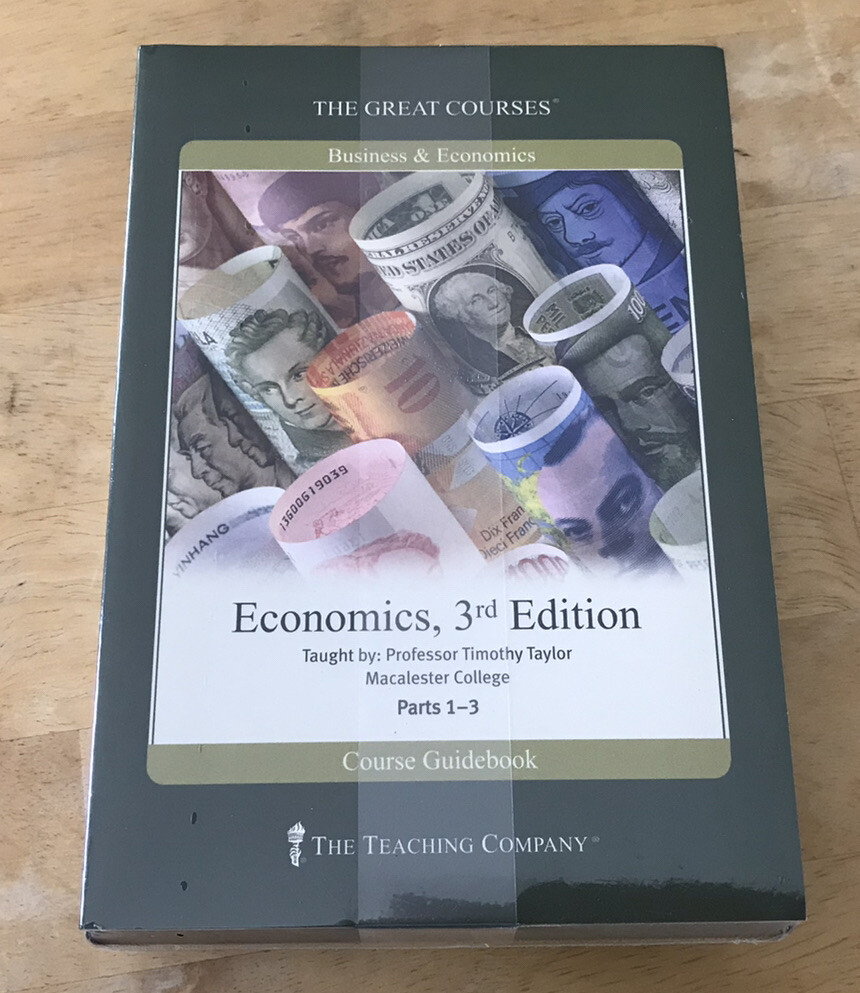America And The New Global Economy – The Great Courses Parts 1-3 Paperback & DVD
