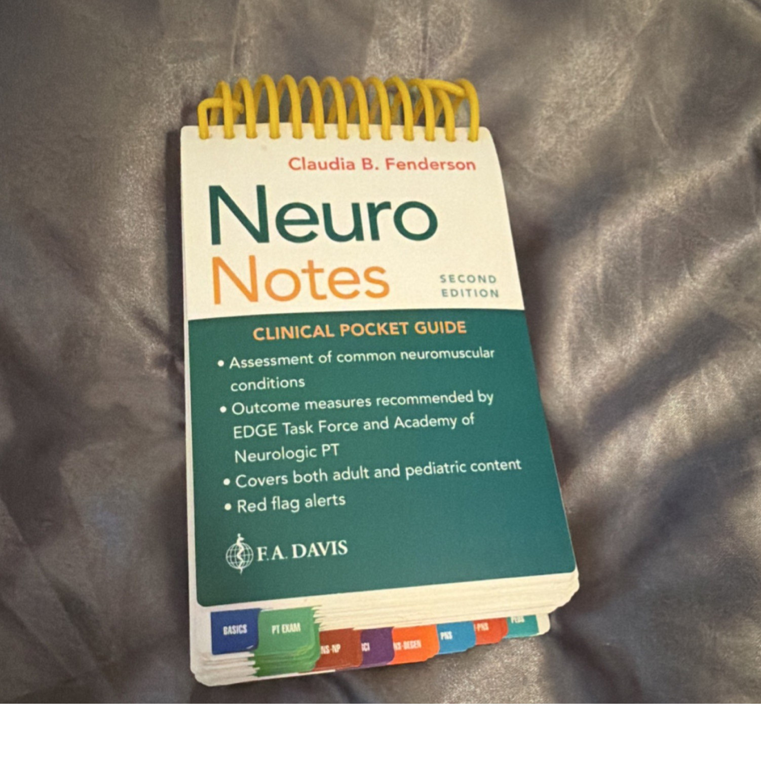 Neuro Notes: Clinical Pocket Guide 2nd Ed Spiralbound Fenderson F.A. Davis