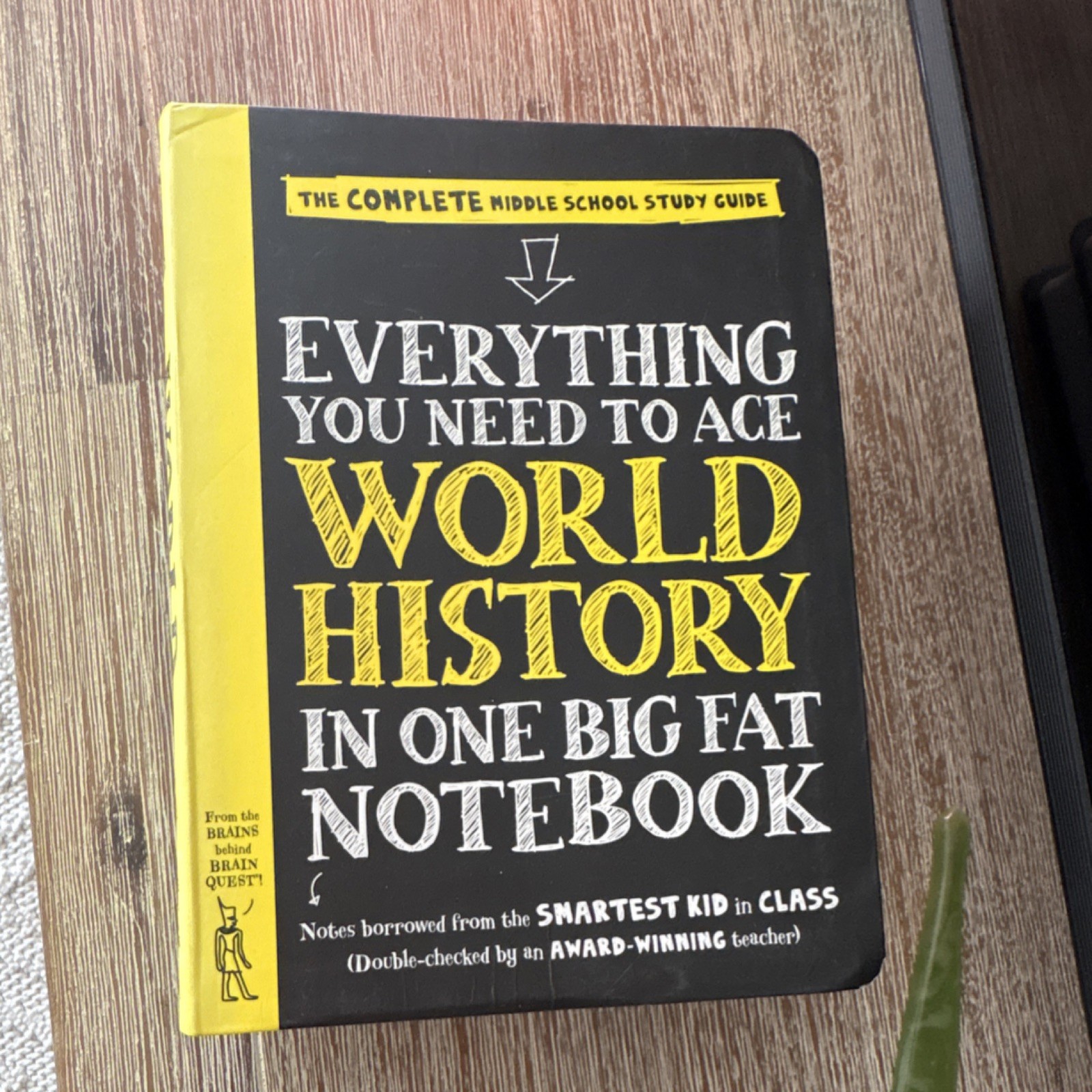 Workman Big Fat Notebook Study Guide: Math, World & American History, Science