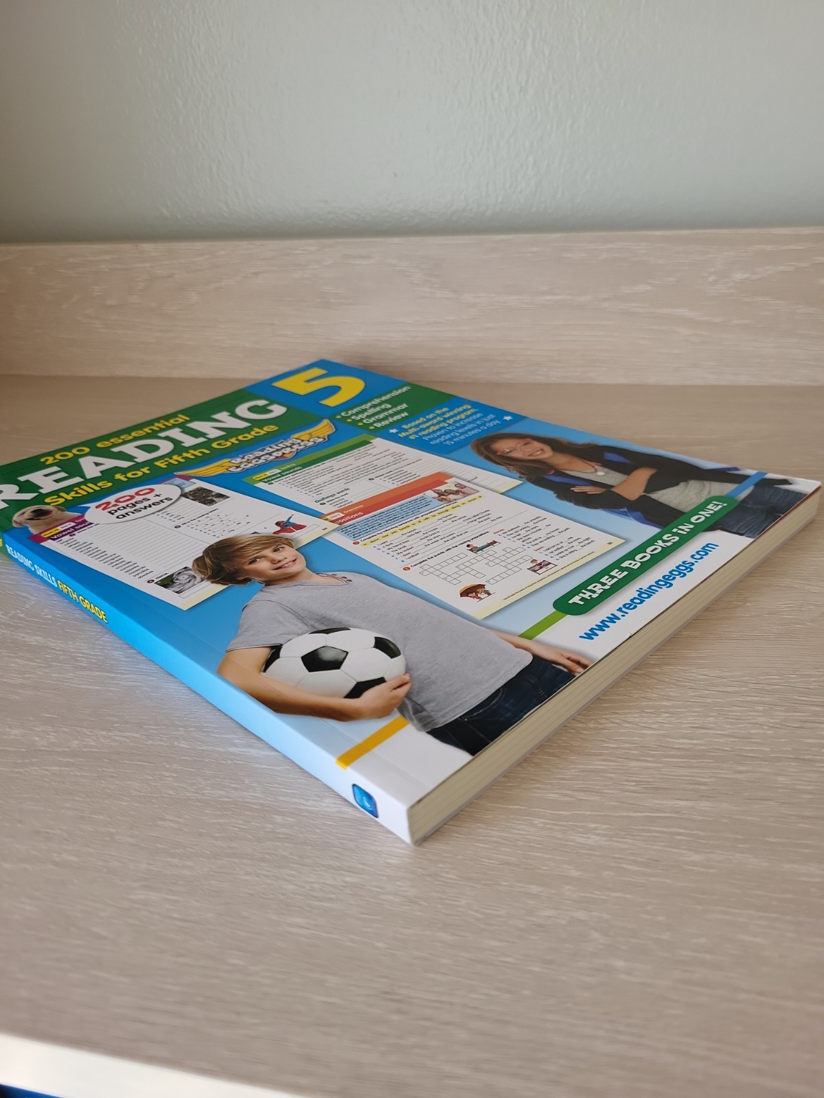 Reading Eggs 200 Essential Reading Skills for 5th Grade workbook BRAND NEW