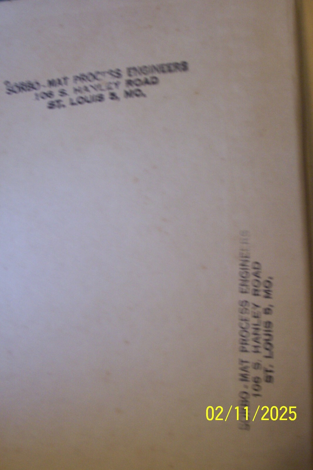 Mechanics, Second Edition, Part II, Dynamics Hardcover J L Meriam Copyright 1959