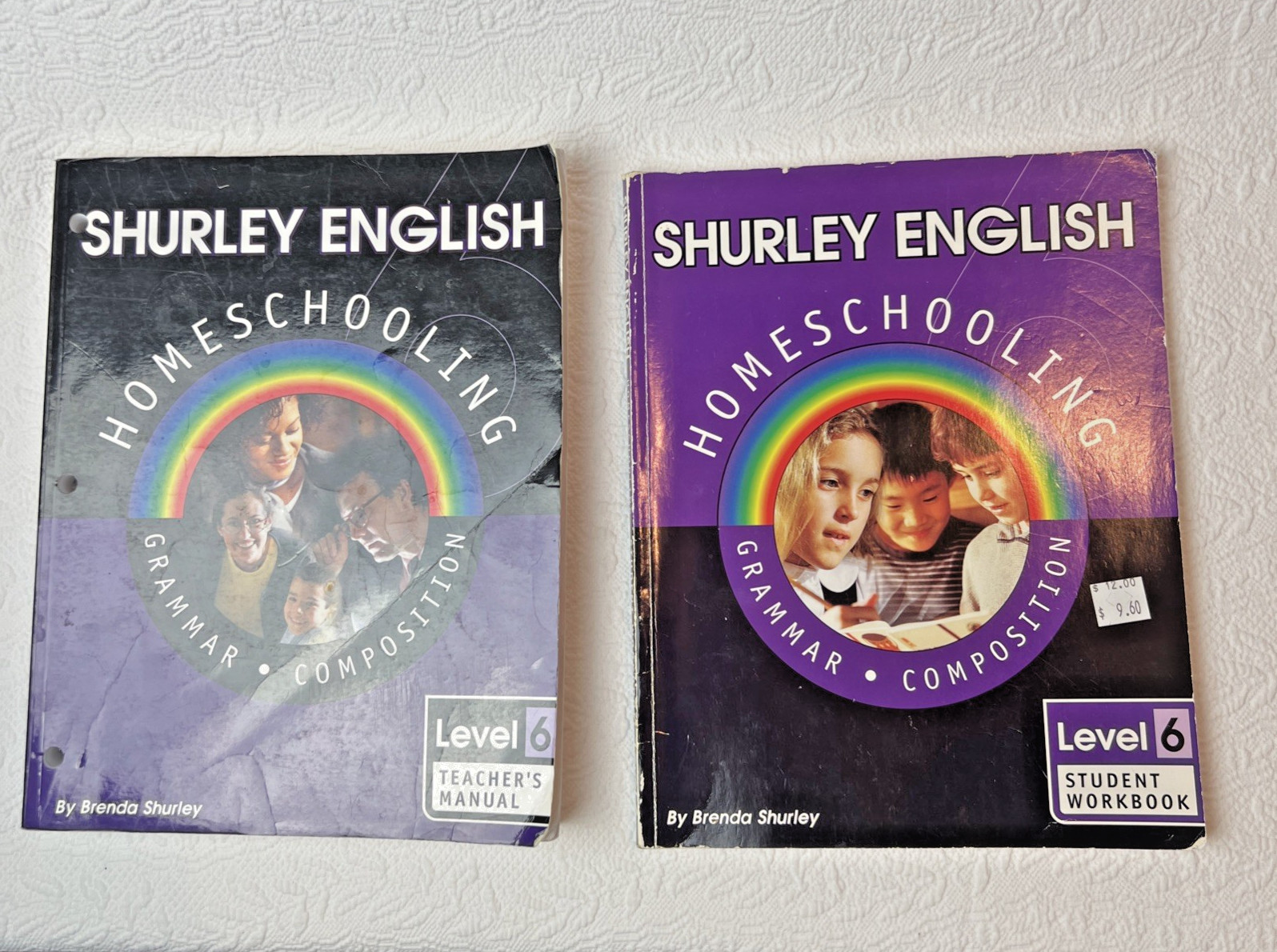 Shurley English Grammar Level Grade 6 Homeschool Set Teacher’s Manual & Workbook