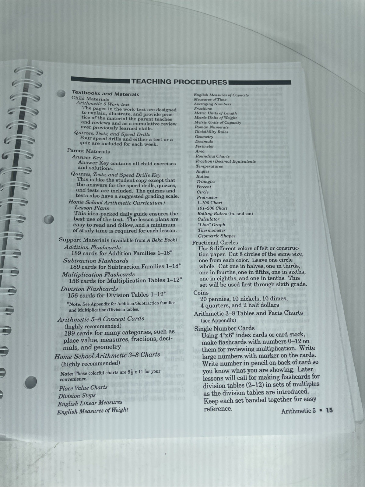 Abeka Arithmetic Grade 5 Curriculum Lesson Plans 5th Grade 2018 – Very Good