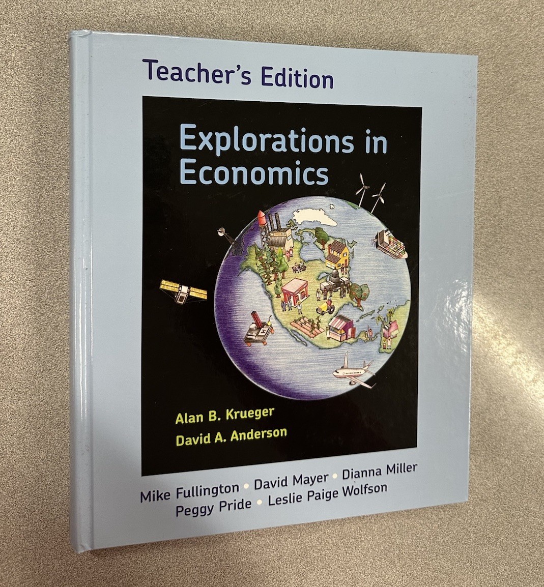 Explorations in Economics by David Anderson and Alan Krueger (2013, Hardcover)