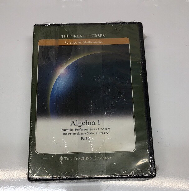 Teaching Company Algebra 1 Dvd Set