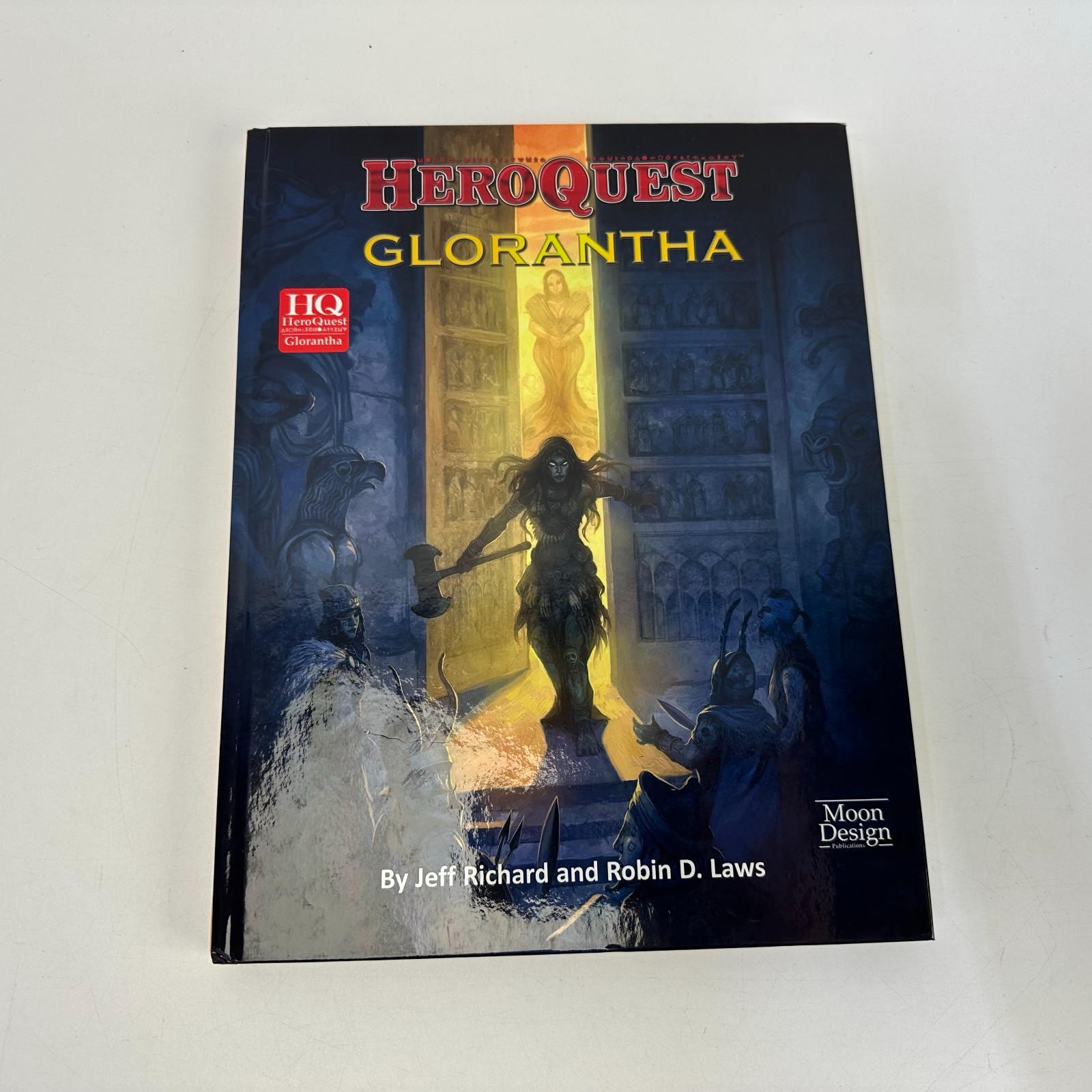 Heroquest: Glorantha Moon Design Tabletop Fantasy Role-Playing Game Book