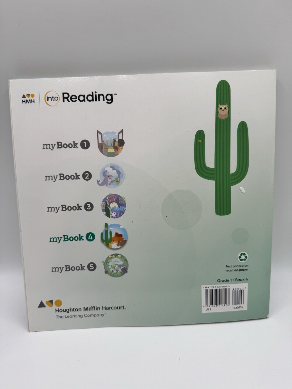 First Grade 1 HMH Into Reading Practice Workbook Text 2-5 My Book Home School