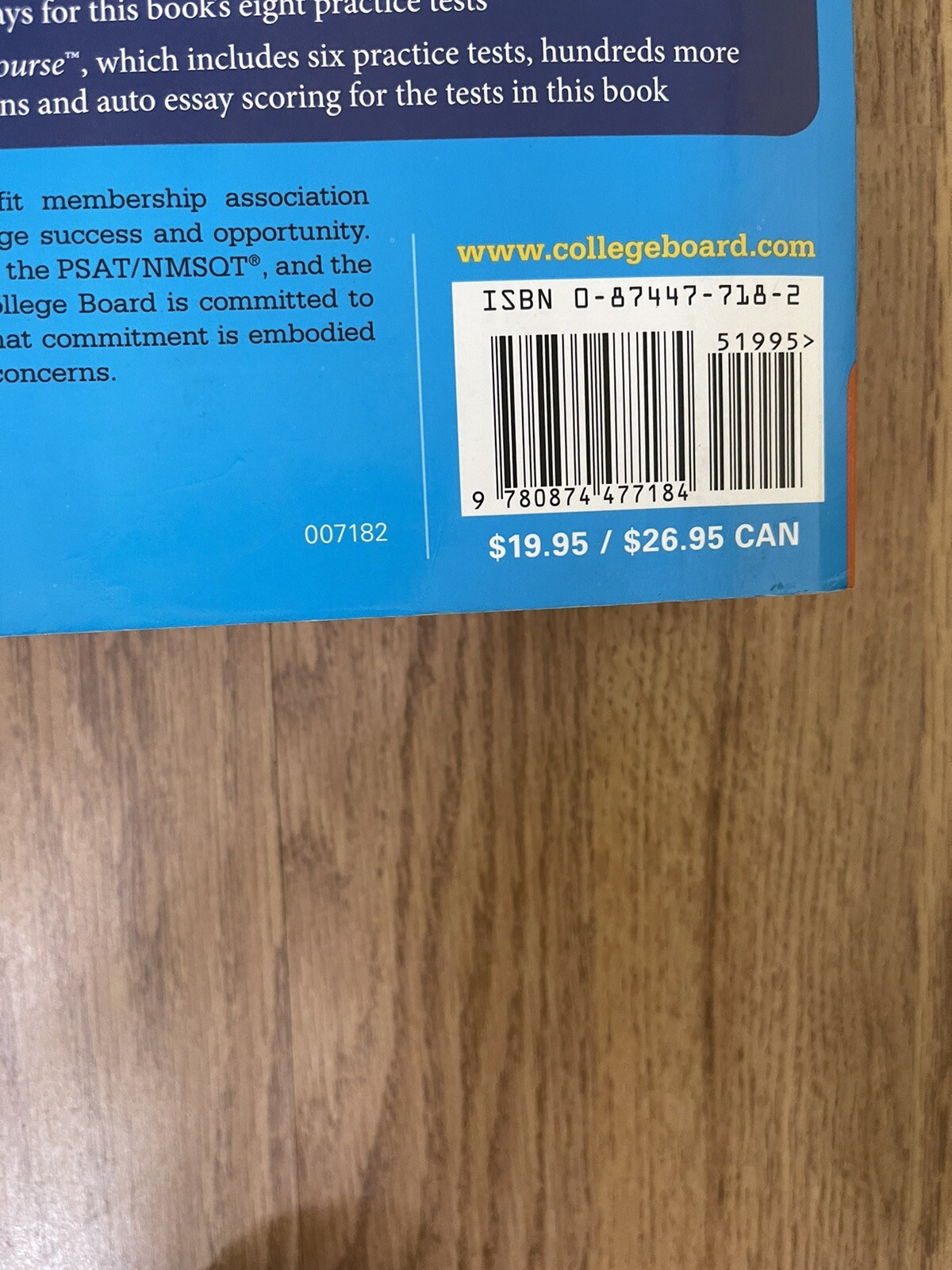 The Official SAT Study Guide workbook Paperback