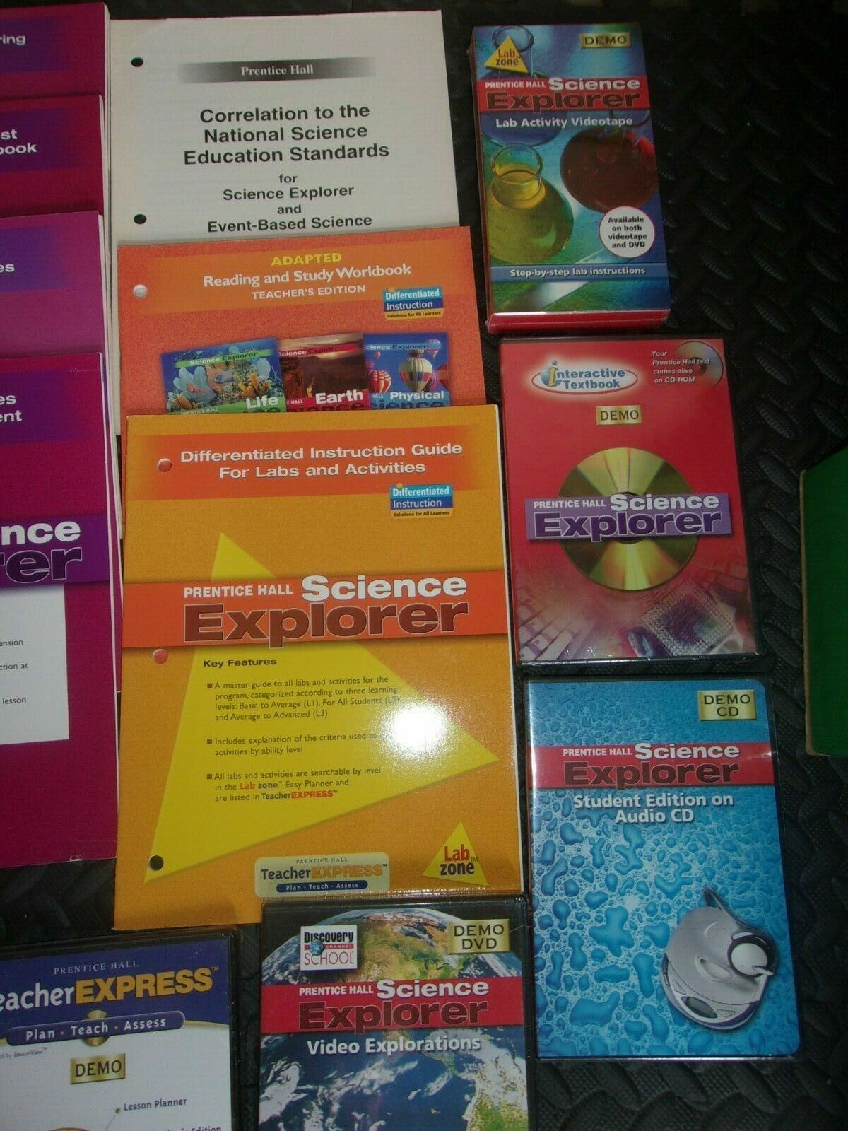 Prentice Hall Science Explorer EARTH LIFE PHYSICAL Science Teacher Resource LOT