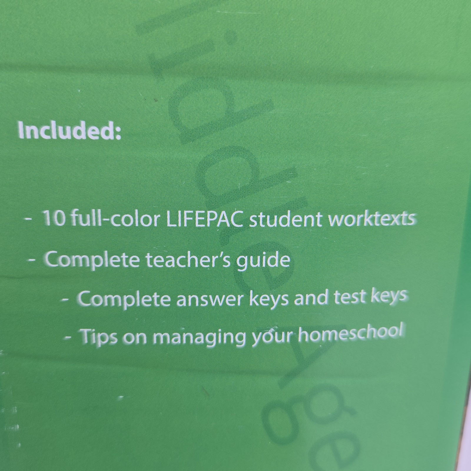 LIFEPAC® 12th Grade Mega 5 Subject Set Alpha Omega Homeschool Curriculum NEW