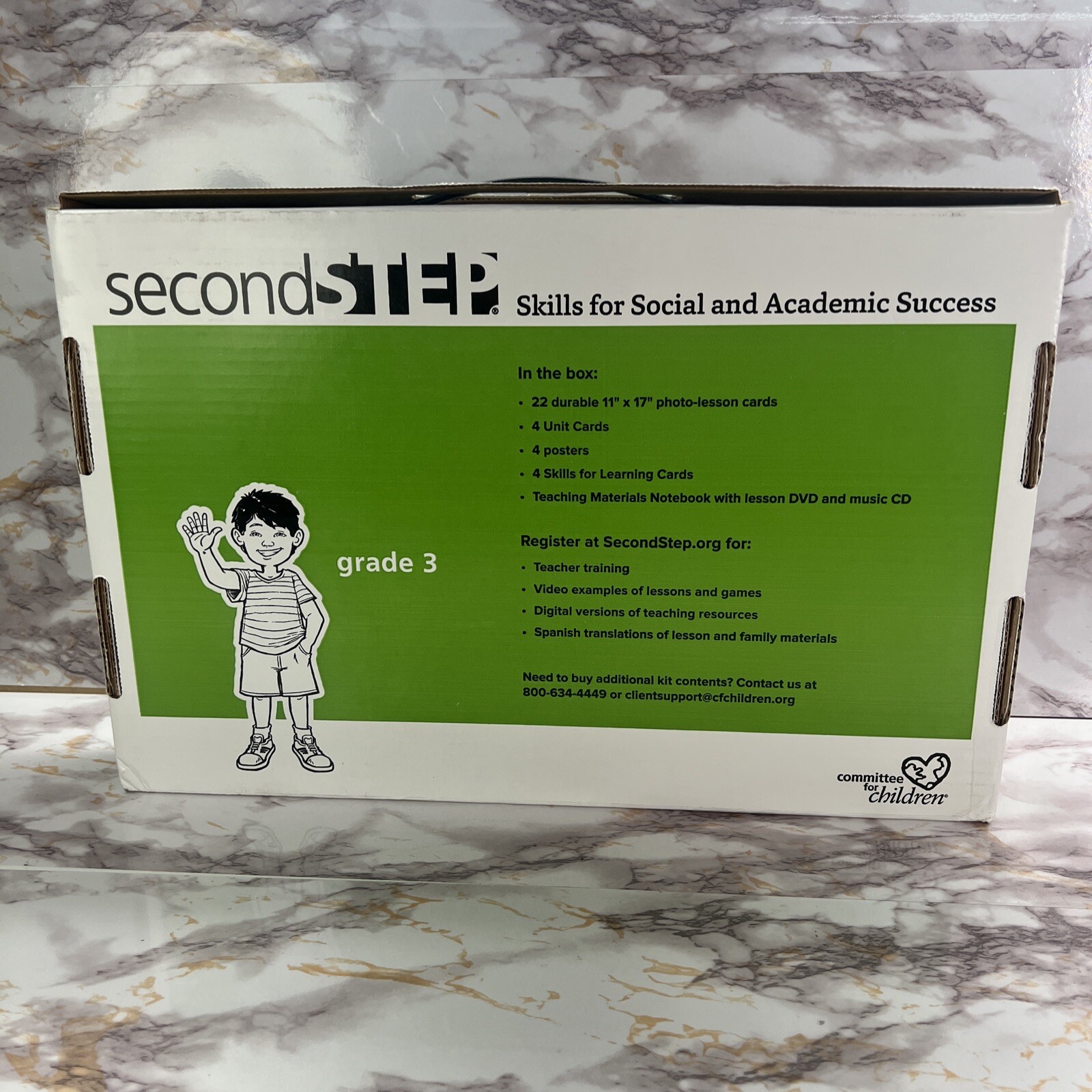 Second Step Classroom Kit Grade 3 Skills For Social & Academic Success Lightly