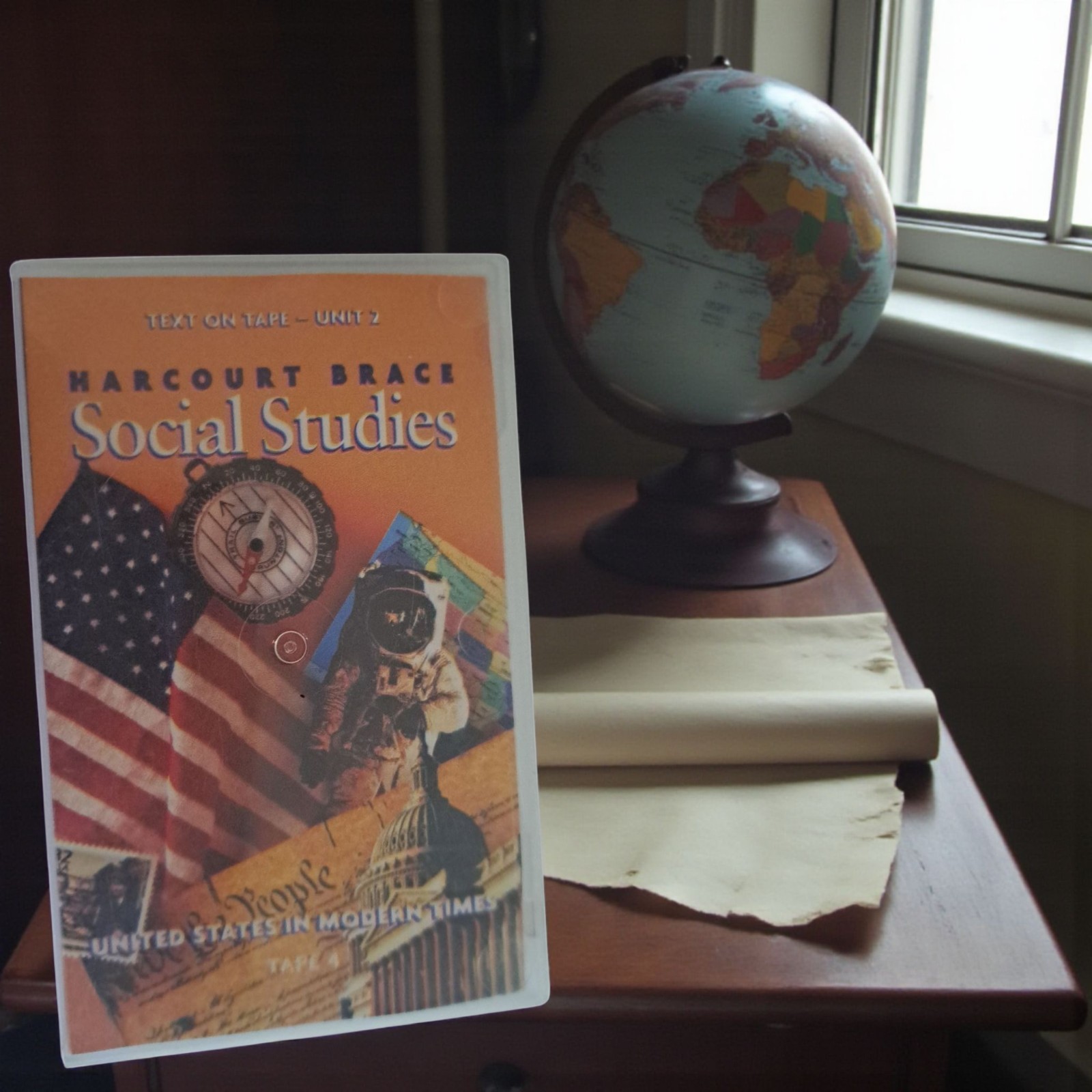 Harcourt Brace Social Studies US Modern Times Textbook Tape Cassette Homeschool