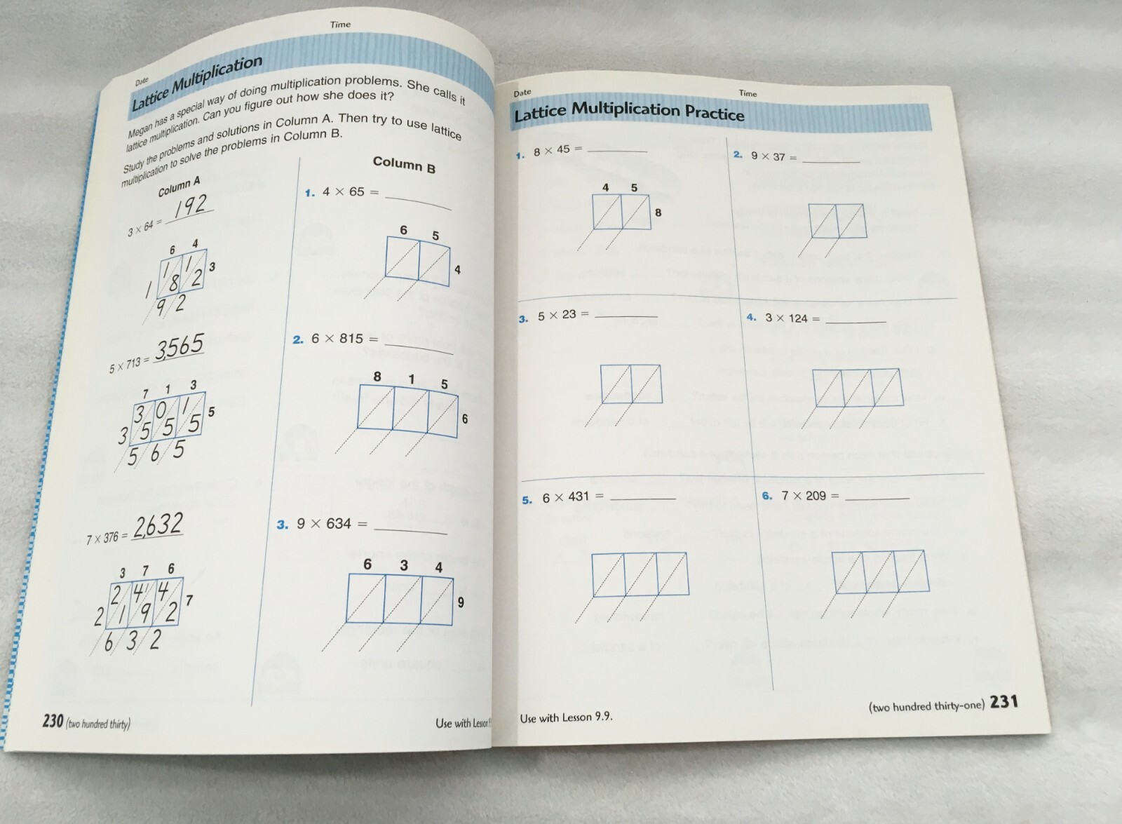 EVERYDAY MATHEMATICS – STUDENT MATH JOURNAL VOL. 2 – THIRD (3RD) GRADE LEVEL