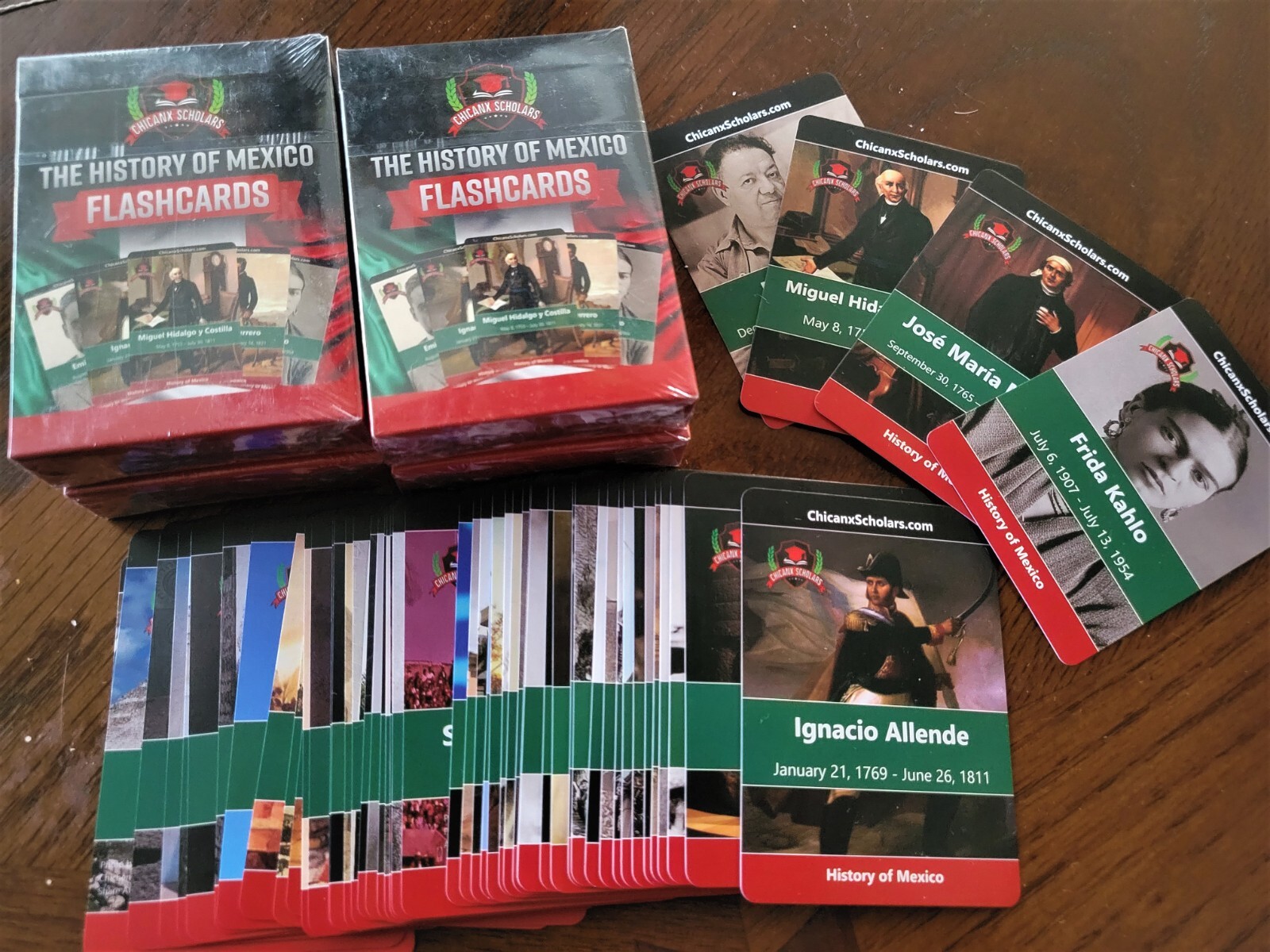 BRAND NEW Mexican History Flashcards | Cultural Education for Kids | Sealed