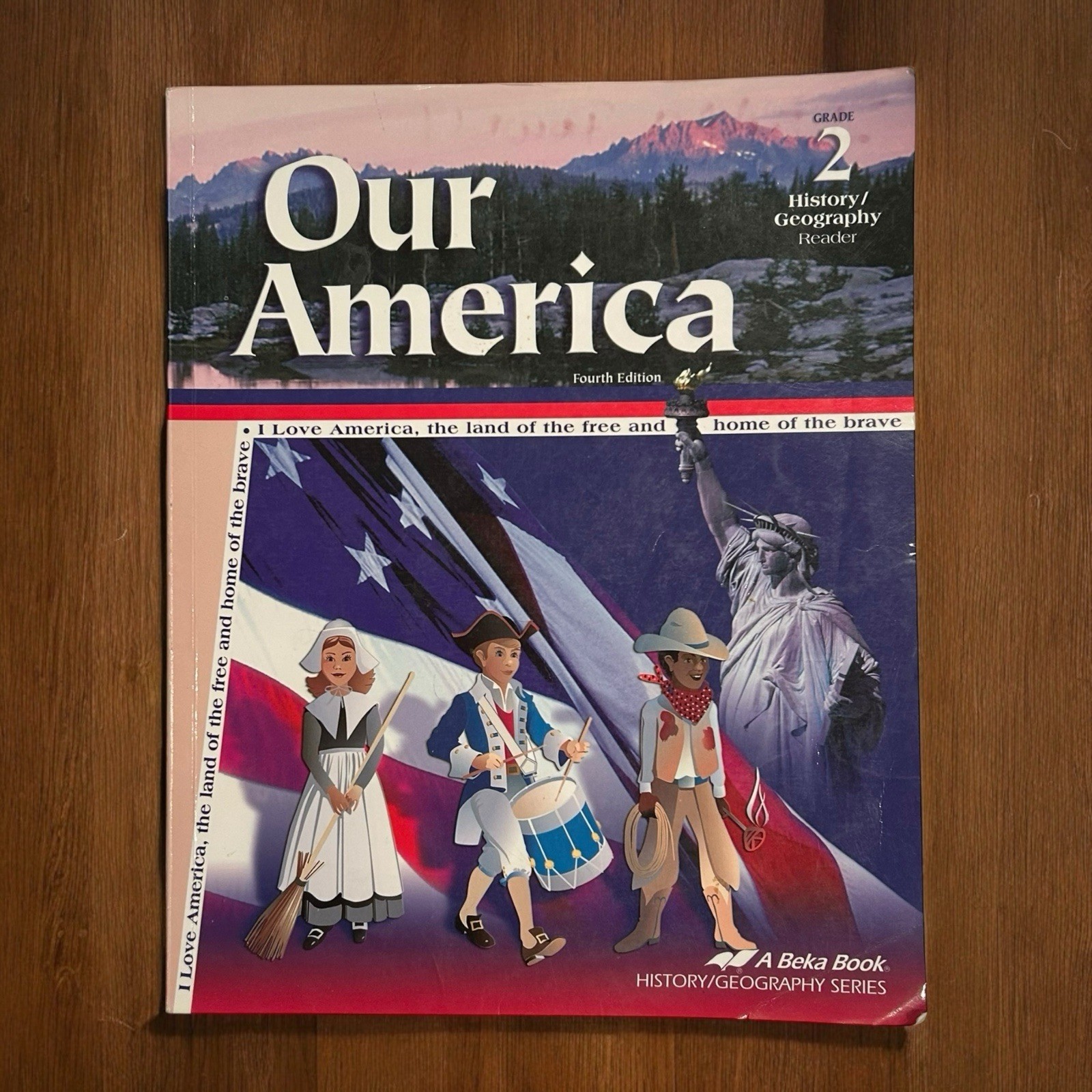 Abeka Grade 2 Our America History Geography Reader 4th Edition Homeschool Book