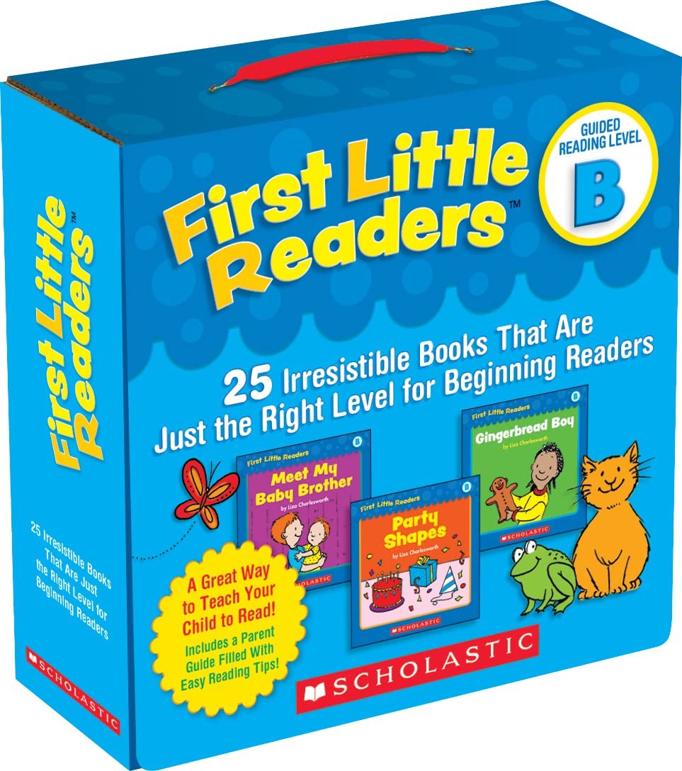 First Little Readers Parent Pack: Guided Reading Level B: 25 Irresisti Boxed Set