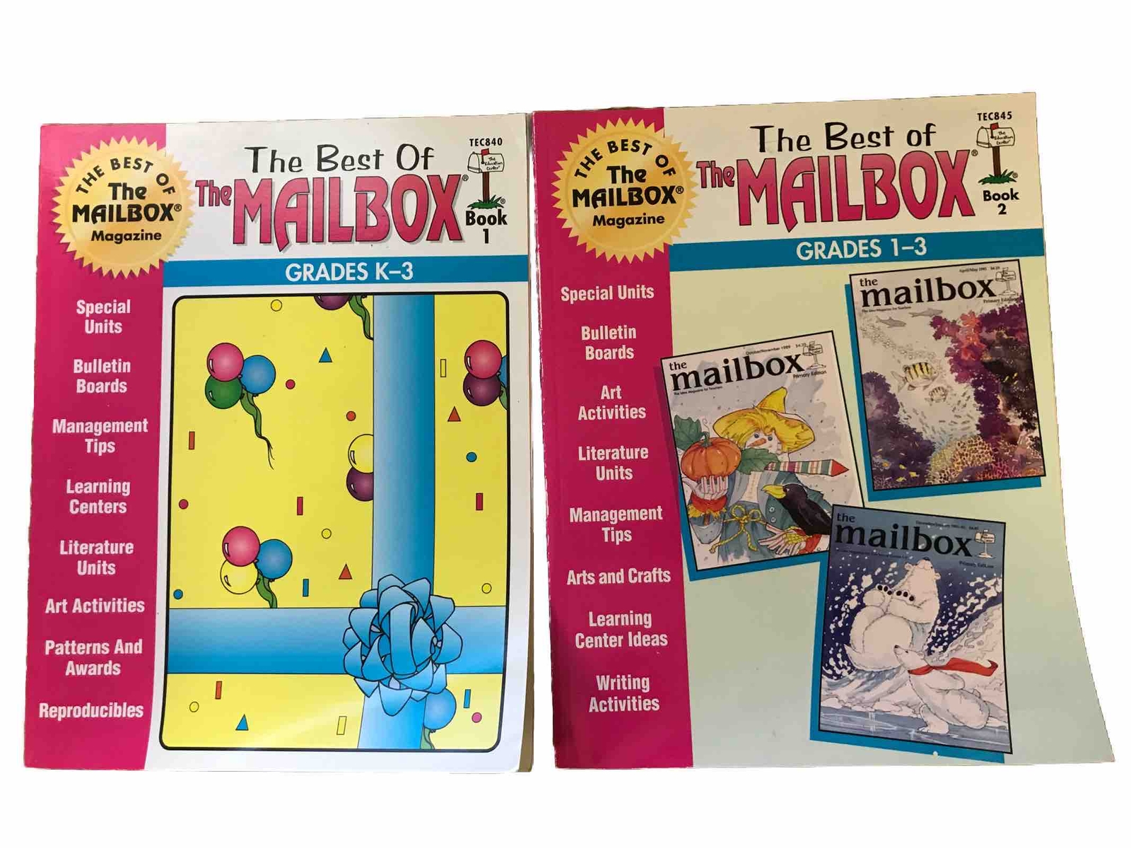 The Best of the Mailbox Book 1 Grades K-3, Book 2 Grades 1-3 Teacher Education