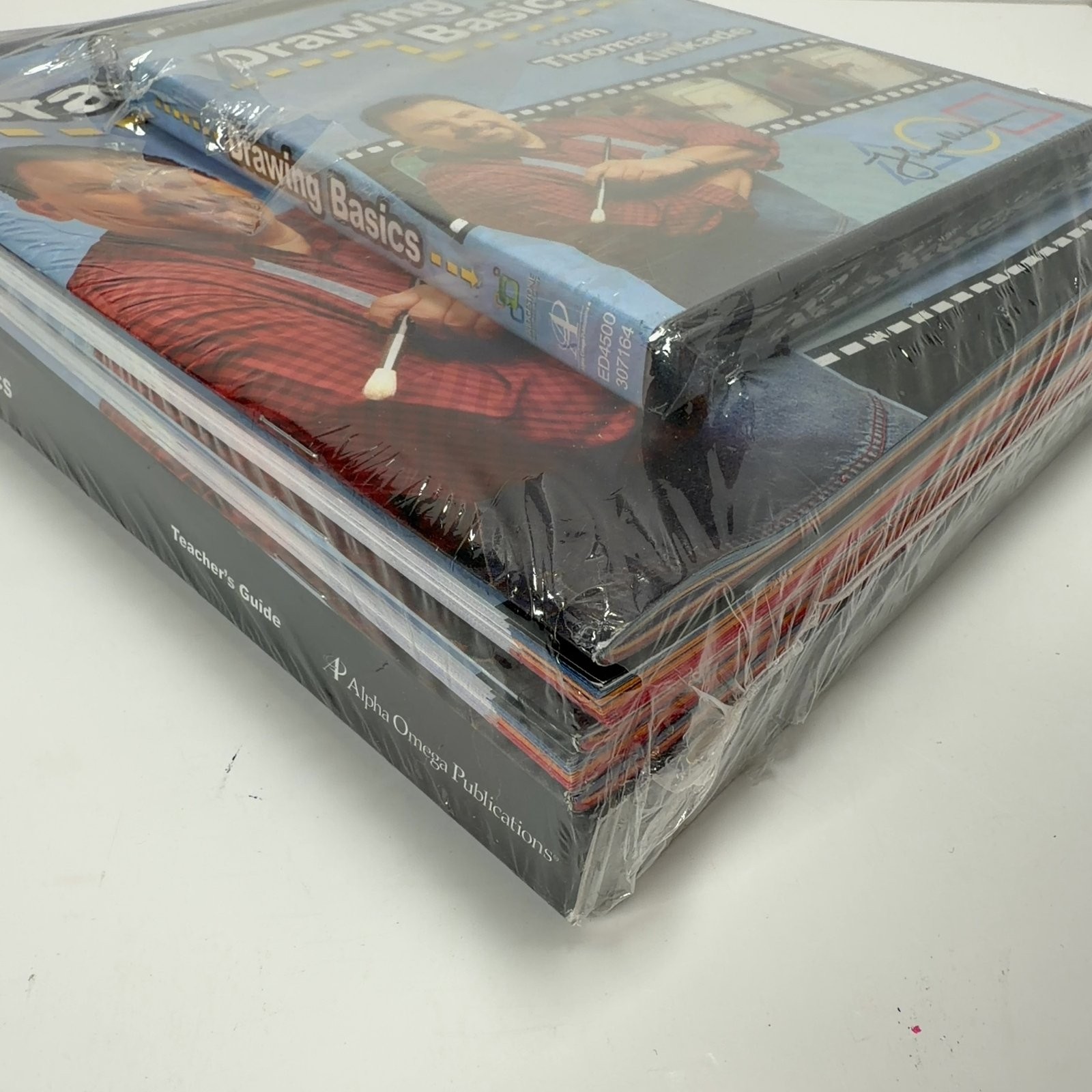 Drawing Basics Thomas Kinkade Complete BoxSet DVD 5 Unit Workbooks Teacher Guide