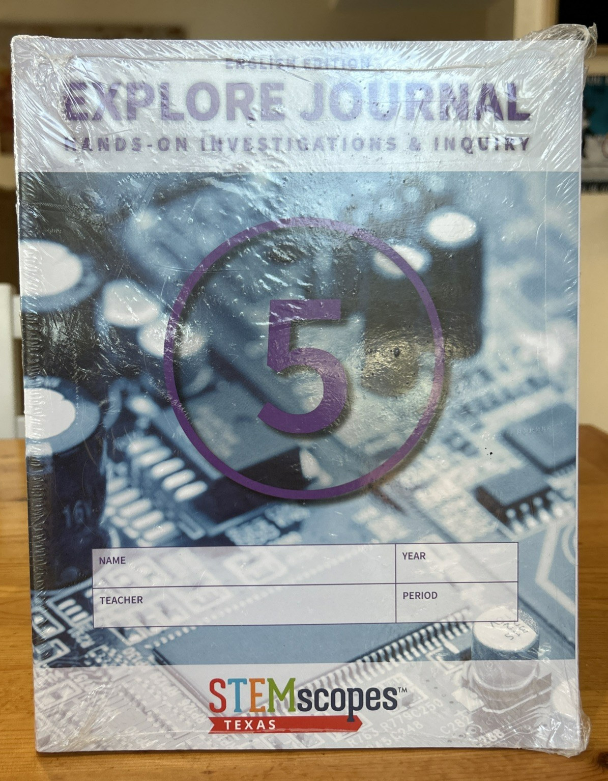 STEMscopes® TEXAS Grade 5 Explore Journal — Sealed Set (3 Books, English Edition