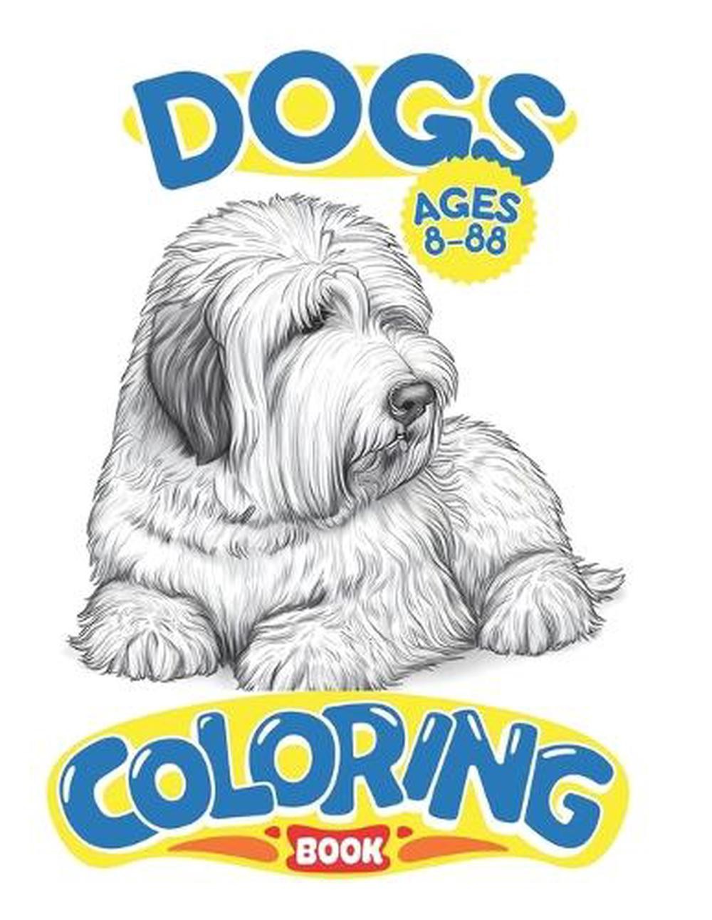 Dogs: Coloring Book by Danny Frigs Paperback Book