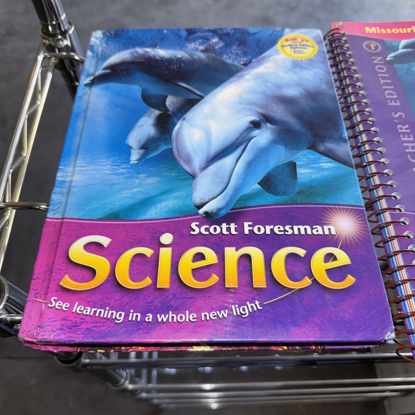 3rd Grade- SCIENCE TEACHER MANUAL & workbook (Vol 1) Diamond Edition (2010)