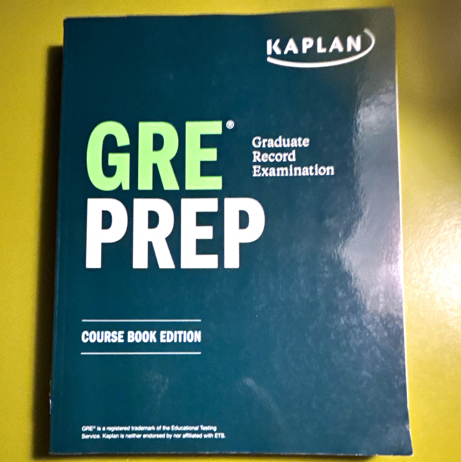 Kaplan GRE Prep Study Guide Course Book Edition 2006 English