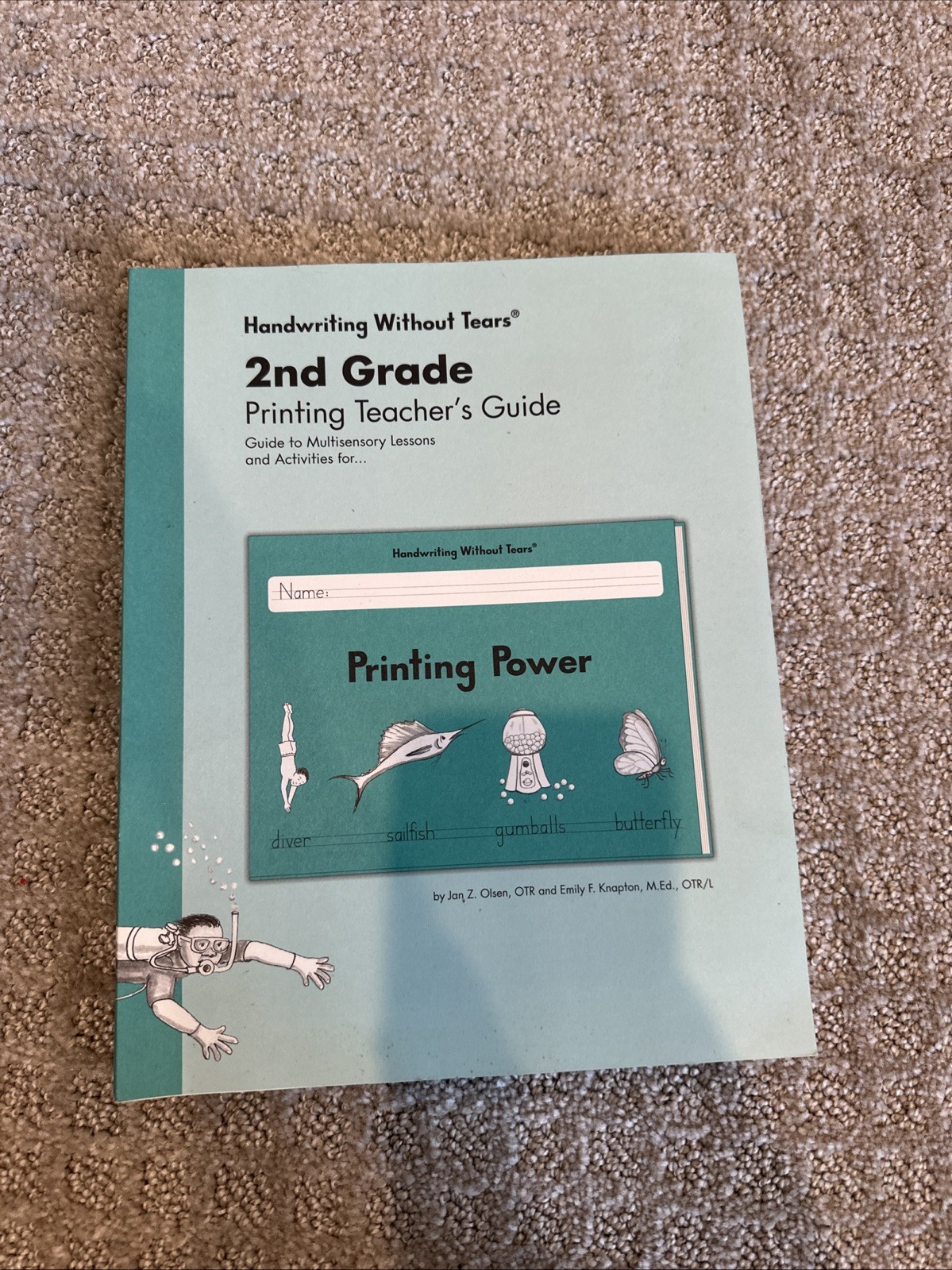 Handwriting Without Tears 2nd Grade Printing Teacher’s Guide