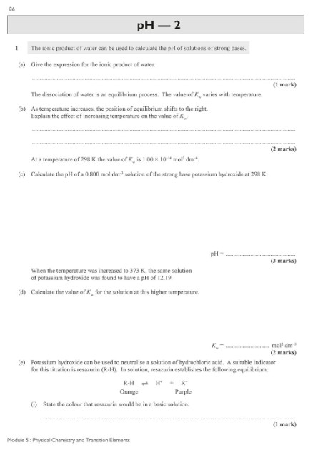 A Level Chemistry OCR A CGP Complete Revision & Practice or Exam Workbook