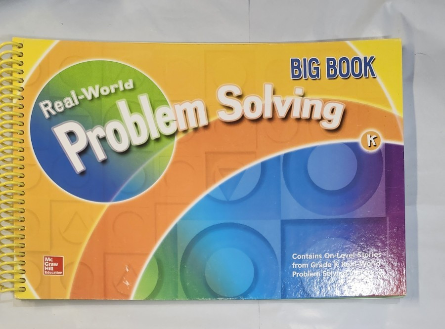 REAL WORLD PROBLEM SOLVING Big Book Kindergarten 18″ X 12″ LN