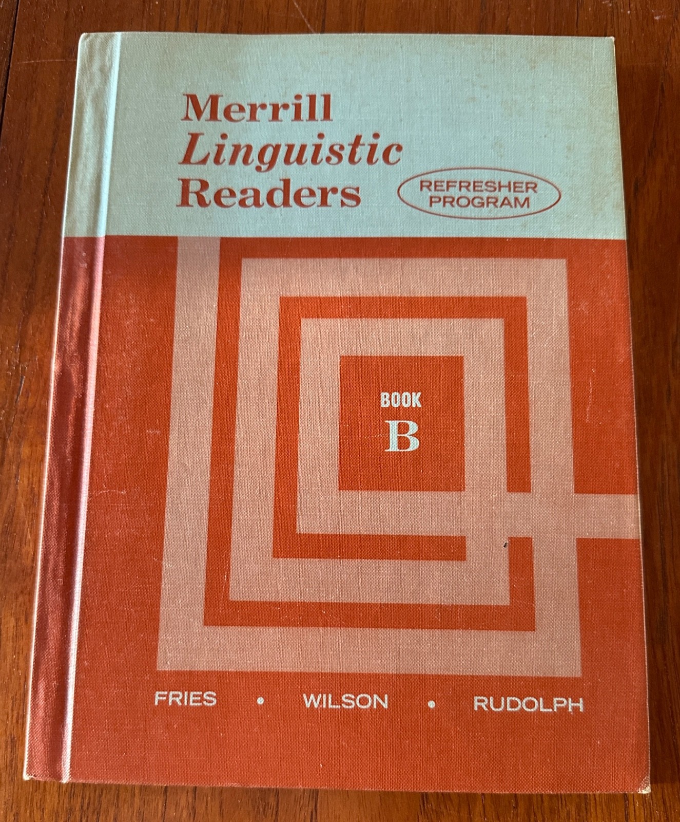 Vintage 1966 Merrill Linguistic Readers refresher program book B #1352 USA