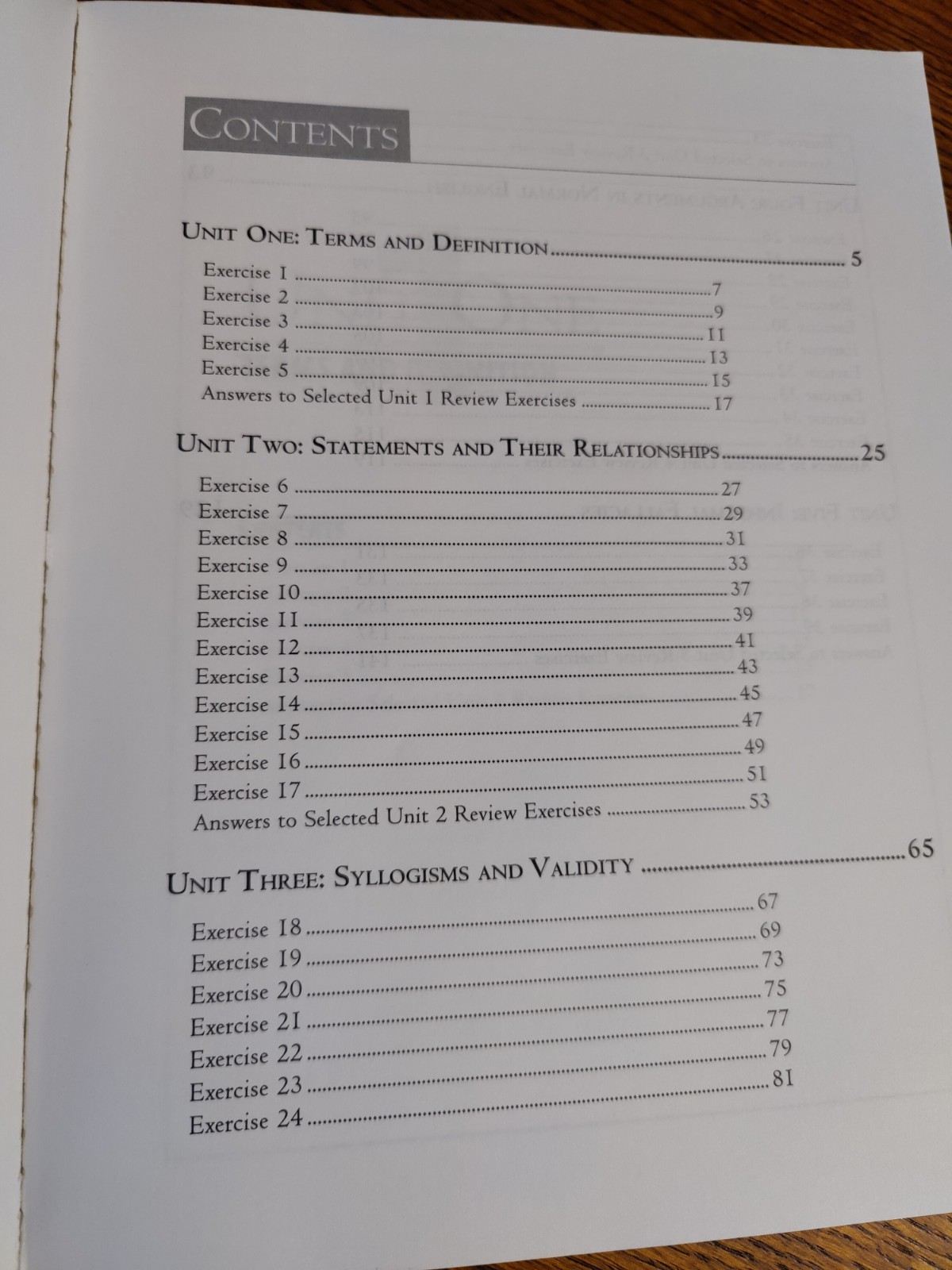 VERY GOOD Introductory Logic, Answer Key, James B. Nance, Wilson, Canon Press