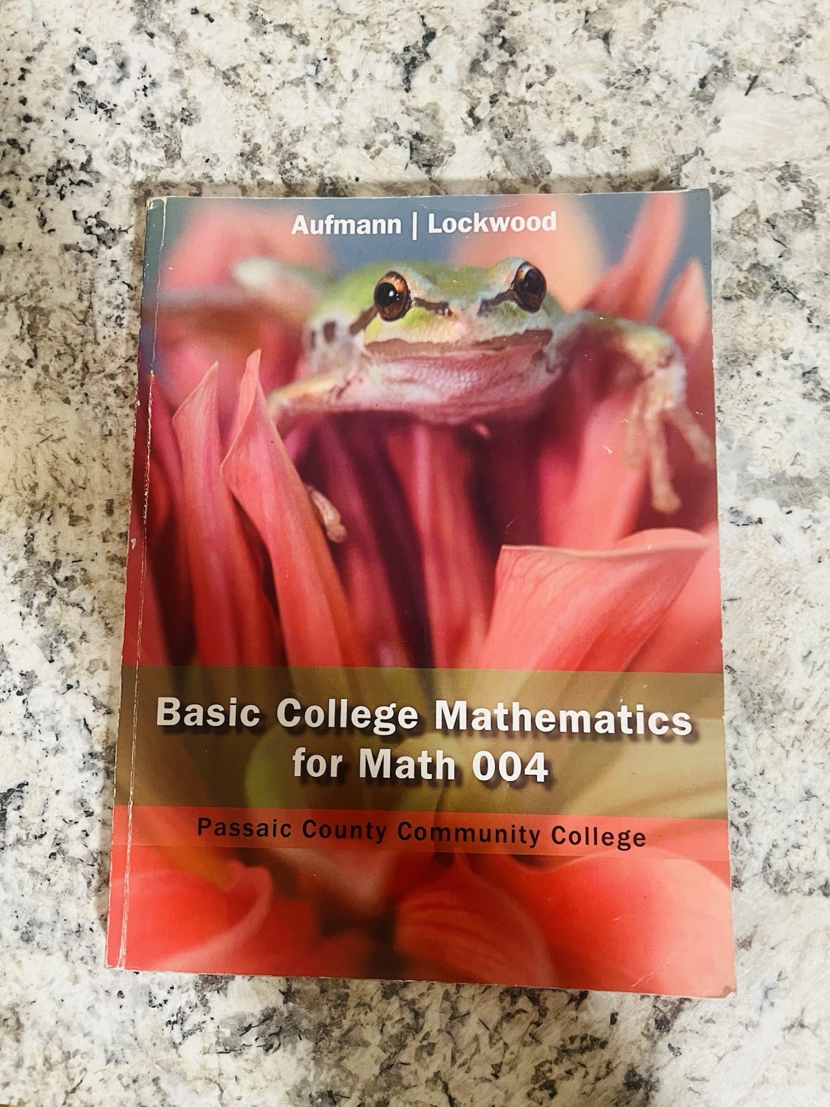 Basic College Mathematics for Math 004Passaic County Community College