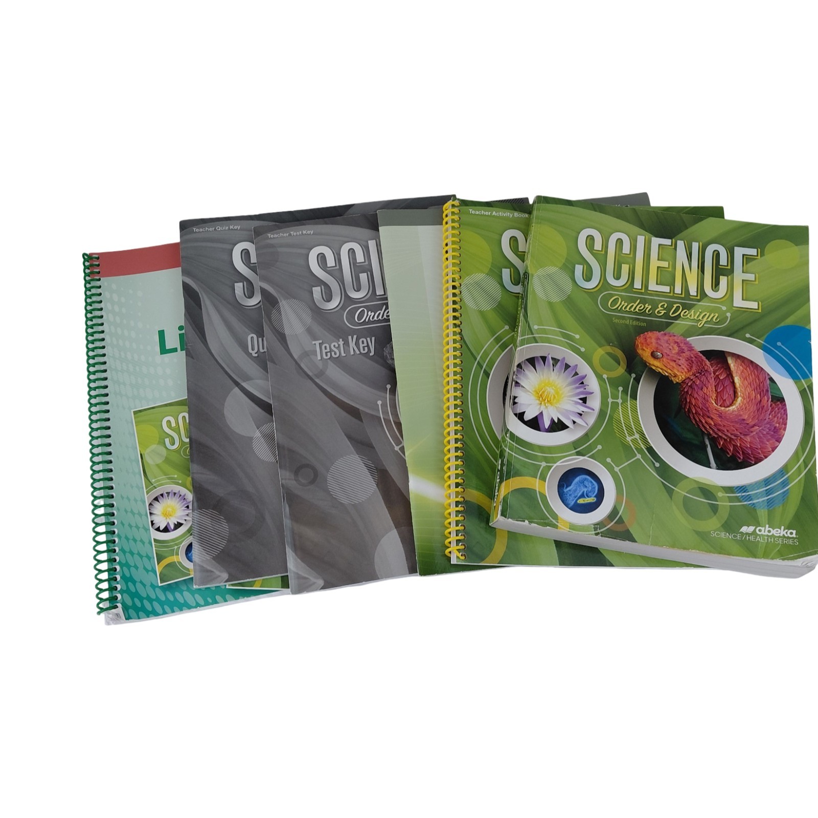 Abeka 7th Grade Science Order And Design Teacher Student Books