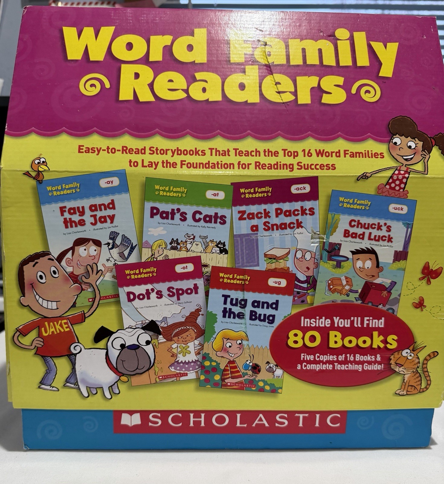 Word Family Readers ~ SCHOLASTIC ~ Easy-to-Read Storybooks – Grade K-2