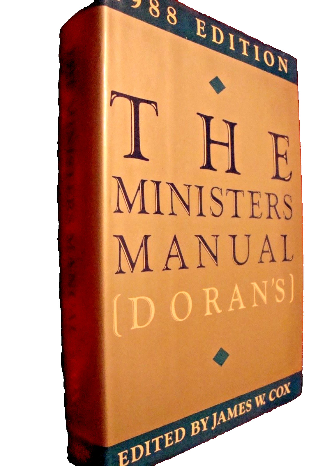 The Ministers Manual For 1988 Edited -James W. Cox~ Harper & Row 1st Edition E9