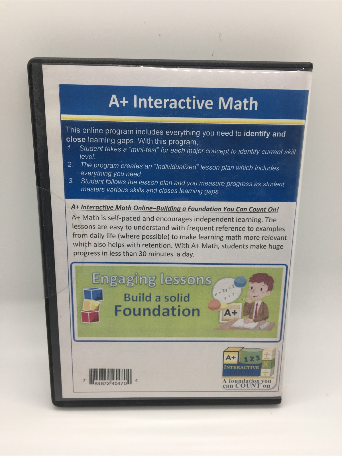 A+ Interactive Math 1st-6th 8 Students 3 Months Online Code New Pre-Algebra