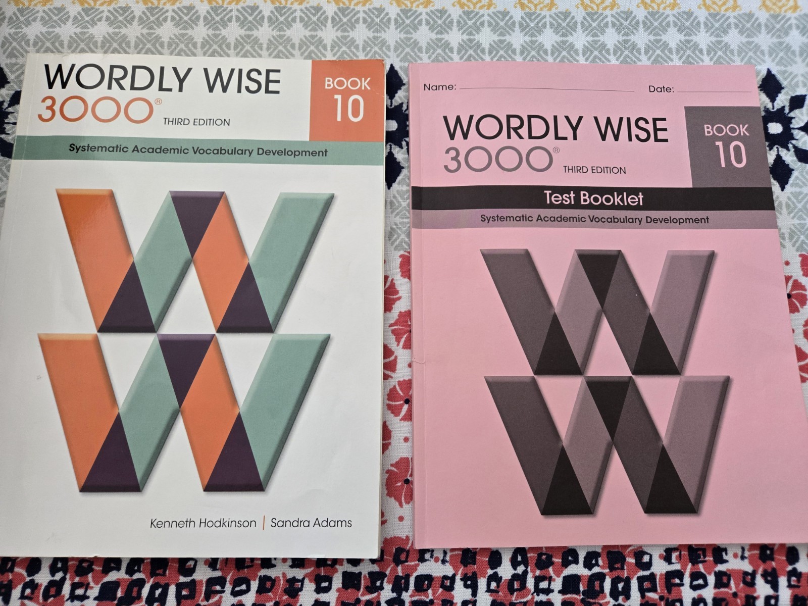 Worldly Wise 3000 Third Edition Book 10 And Test Booklet