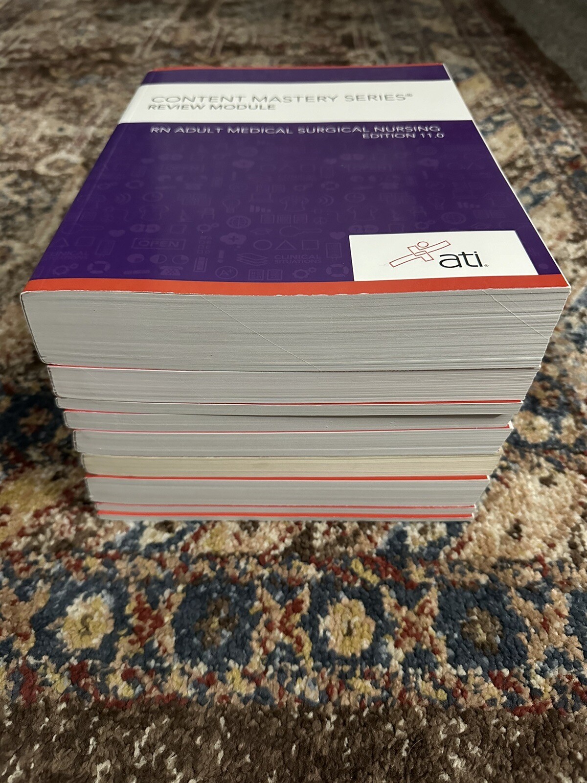 ATI nursing books set