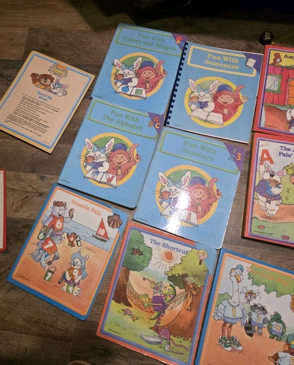 Lot Of 21 Early World of Learning by World Books Vintage-Rare 1987 Parents Guid