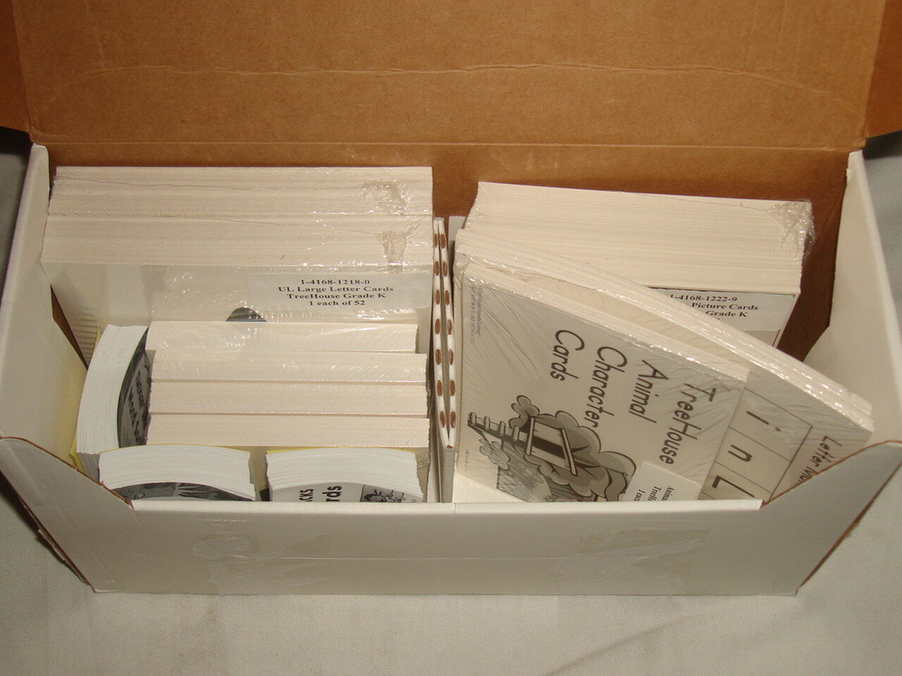Voyager treehouse Universal Literacy System Card Box #1, 2, & 4 New.