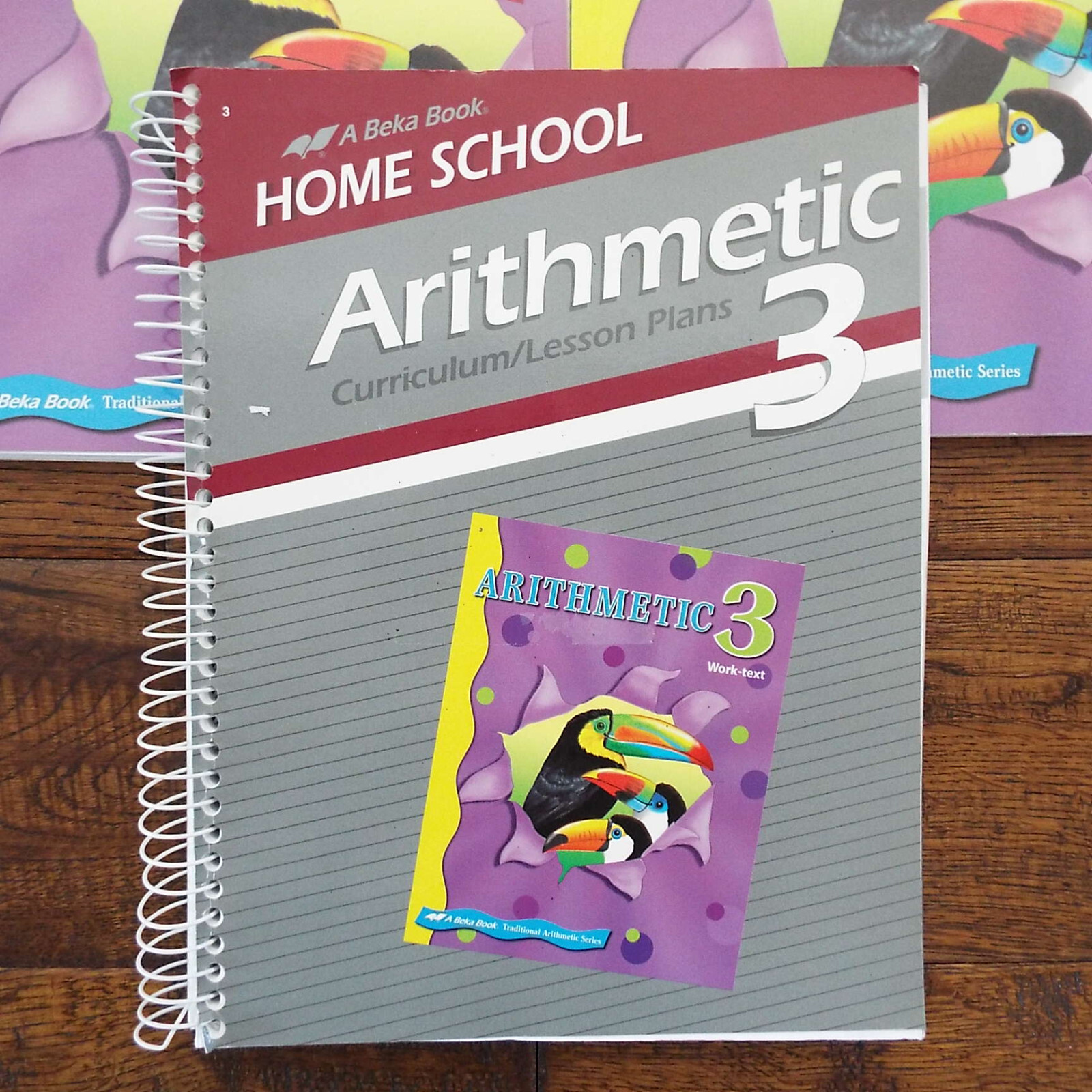 Abeka Arithmetic 3 Curriculum/Lesson Plans Work-text Answer Key Speed Drills Key