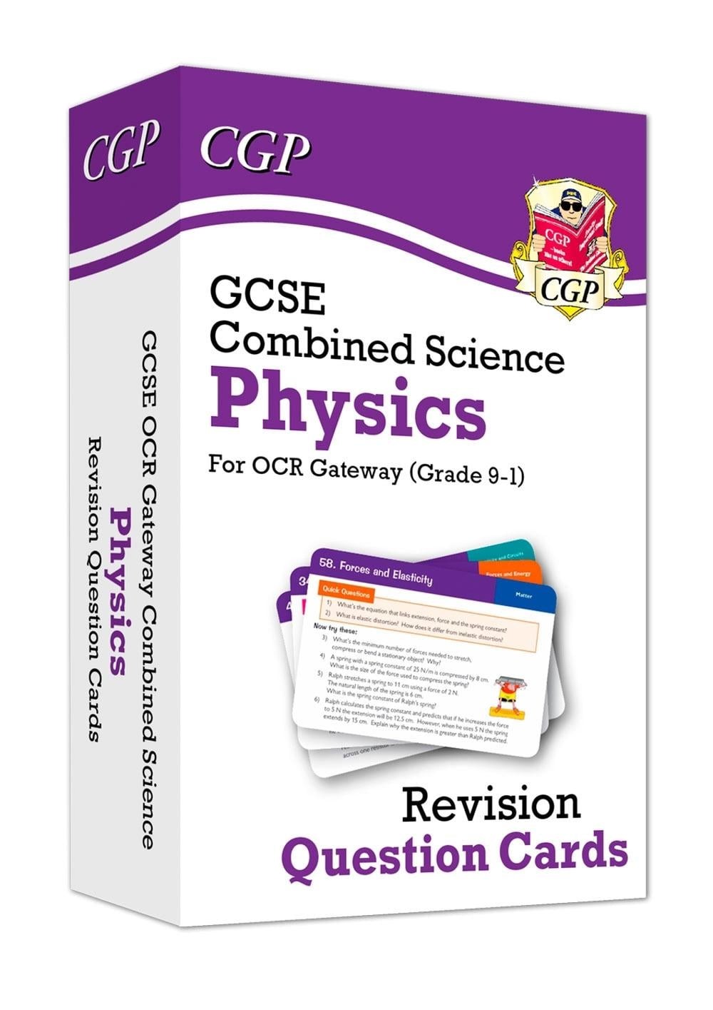GCSE Combined Science: Physics OCR Gateway Revision Question Cards by CGP Books