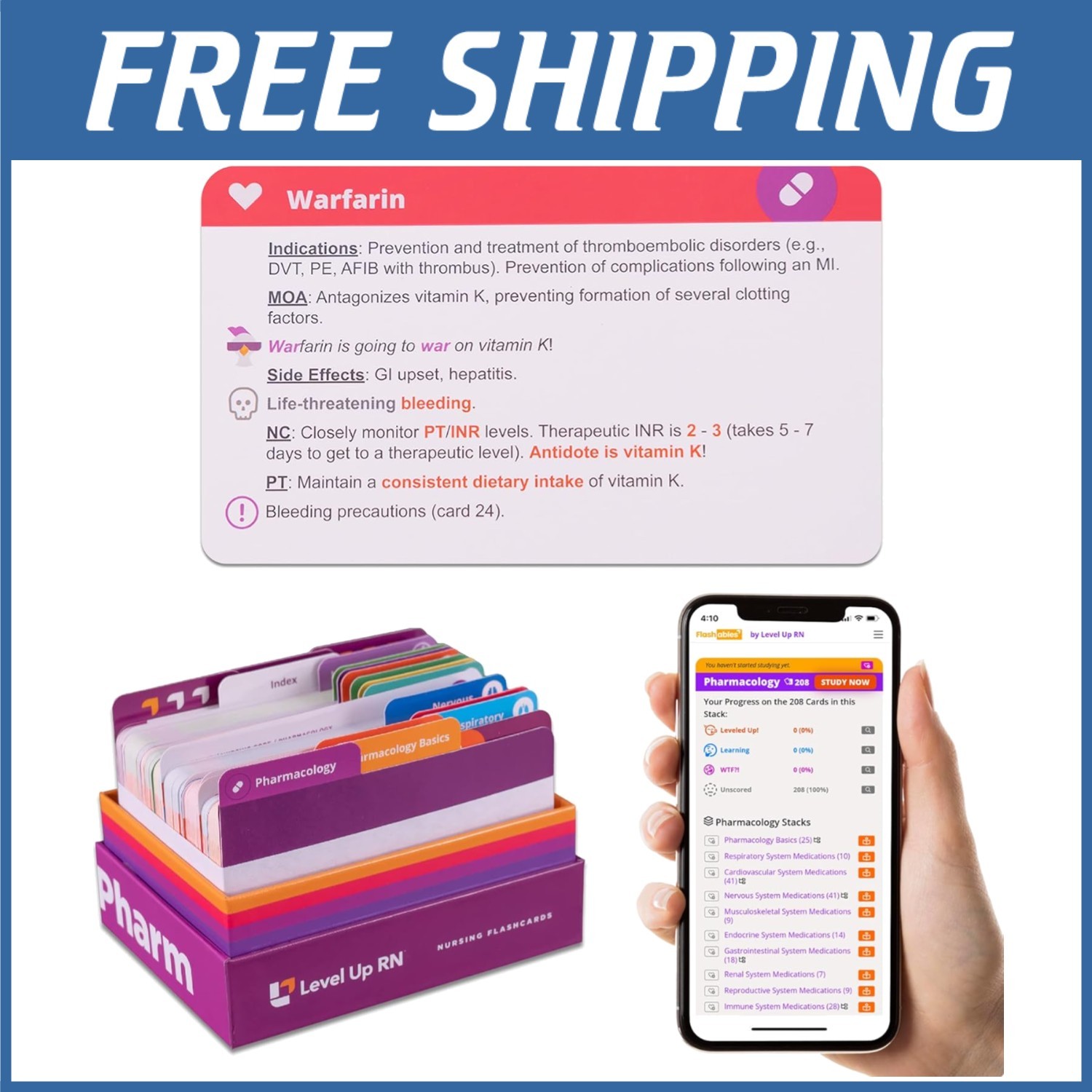 2026 NCLEX ATI HESI Review Flash Cards – Nursing Essentials