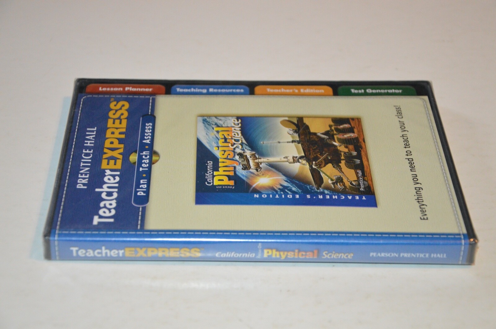 Teacher Express, California Physical Science, Teacher’s Edition 2 CD-ROM *SEALED