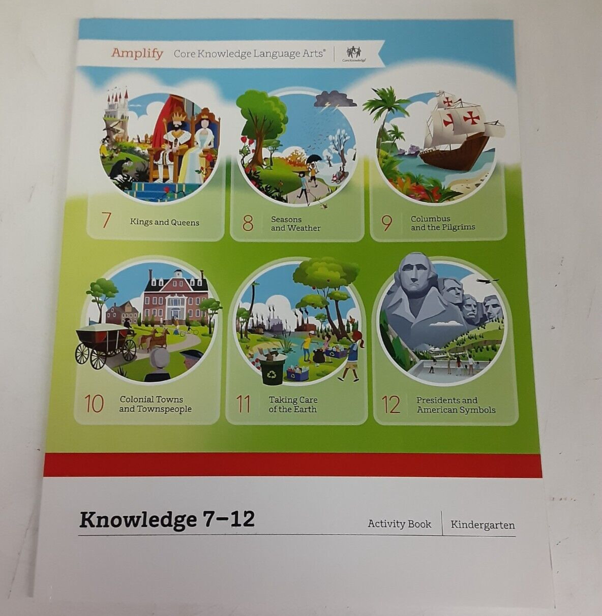 Amplify Core Knowledge Language Arts Grade K Activity Book Knowledge 7-12 Unused
