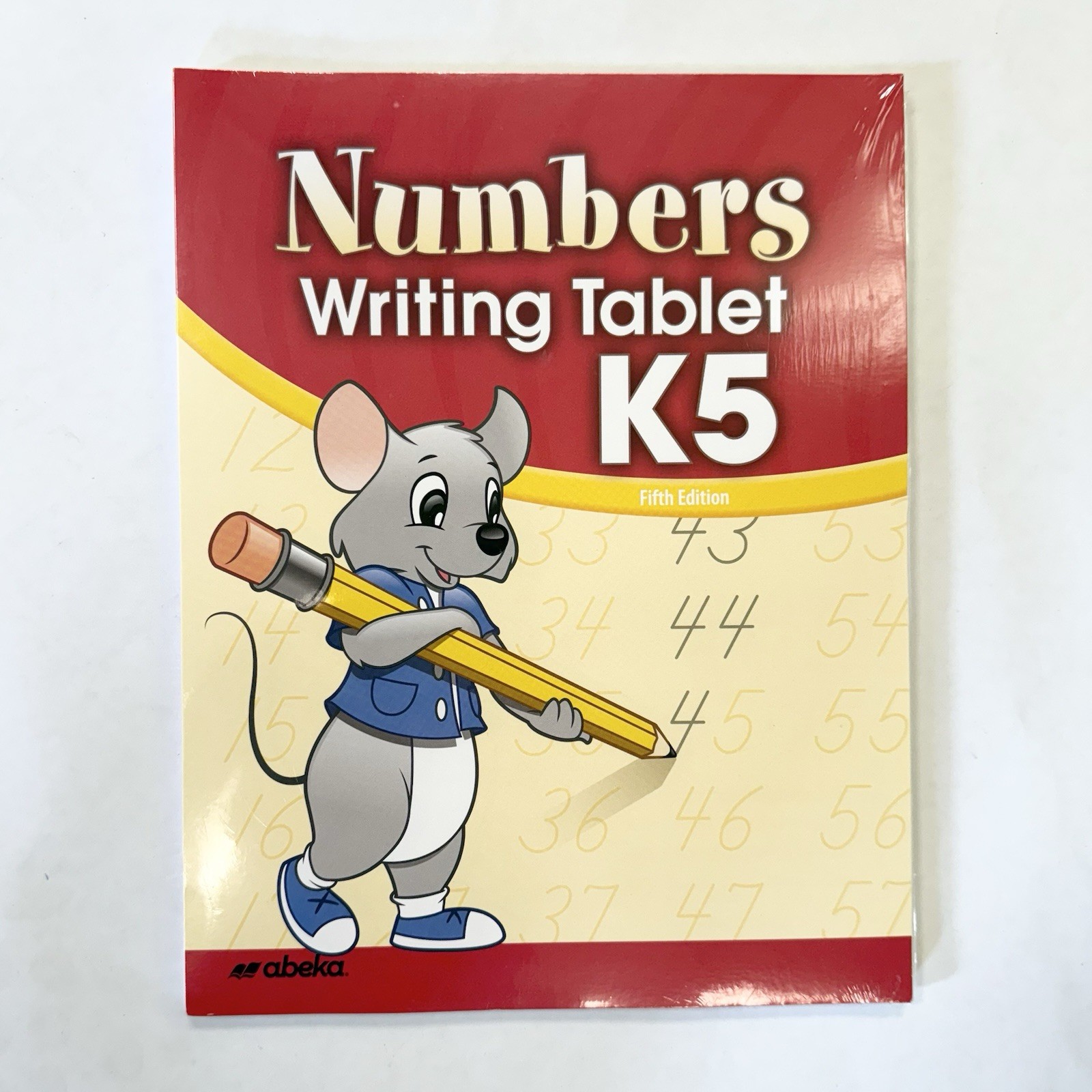 ABeka Numbers Writing Tablet K5 BRAND NEW (UNBOUND) Handwriting Math Kinder