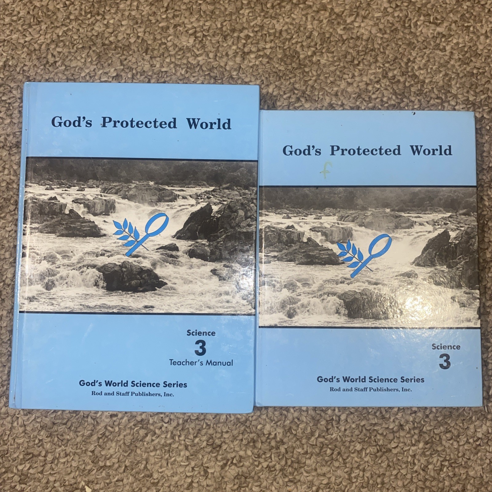 Rod and Staff God’s Protected World Science 3 Teacher’s Manual & Student Book