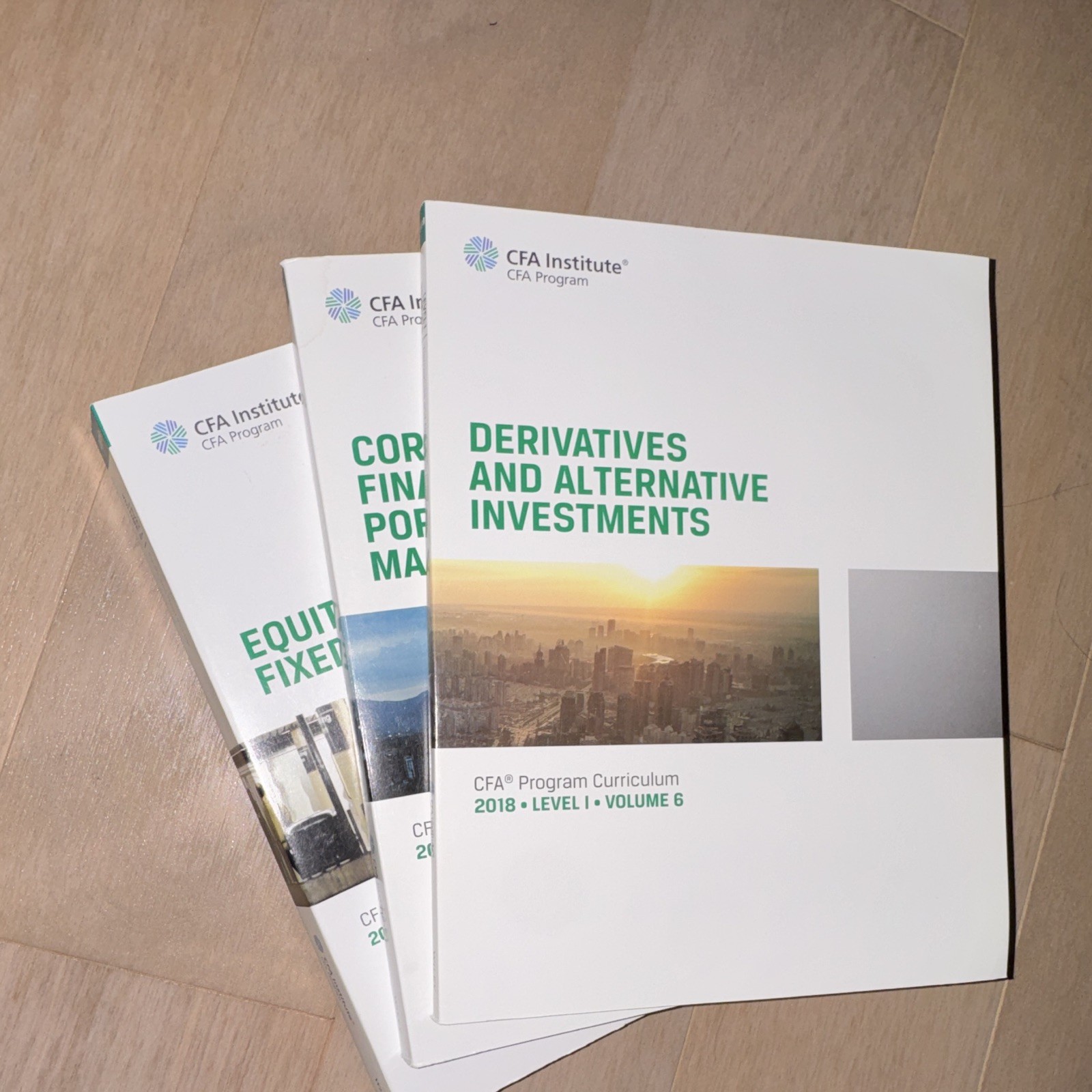 CFA level 1 2018 Program Curriculum VOLUME 4&5&6